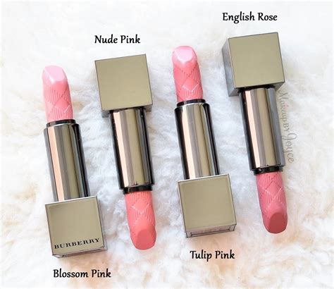 burberry blossom pink lip swatches|Burberry kisses lip gloss.